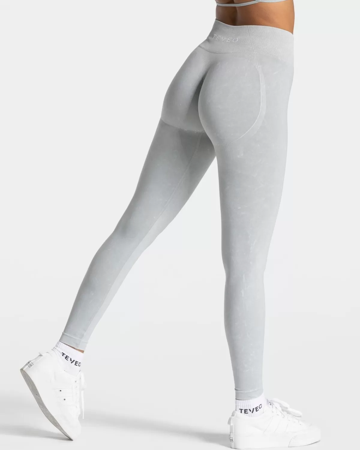 TEVEO Acid Covert Scrunch Leggings "Hellgrau" Best