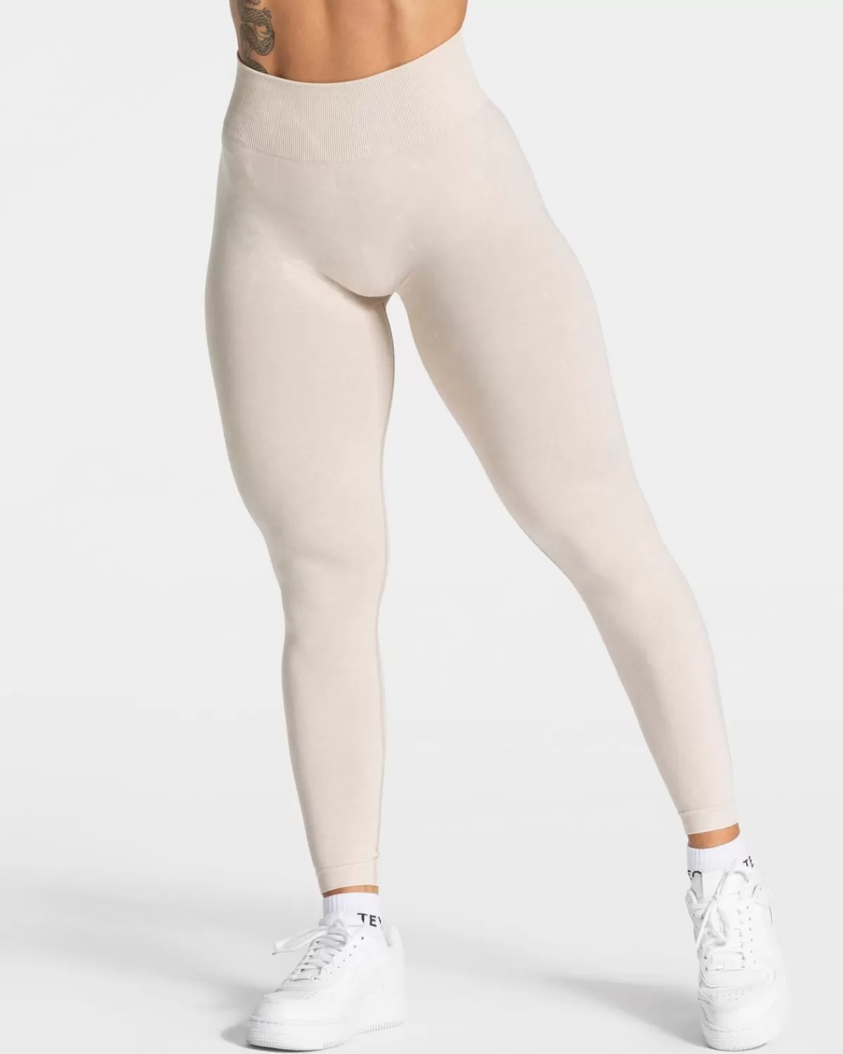 TEVEO Acid Covert Scrunch Leggings "Sand" Fashion