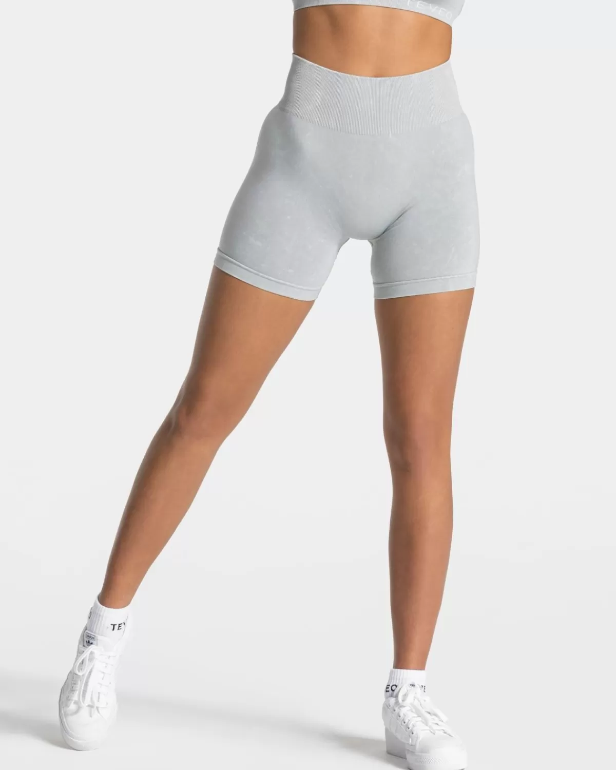 TEVEO Acid Covert Scrunch Short "Hellgrau" Flash Sale