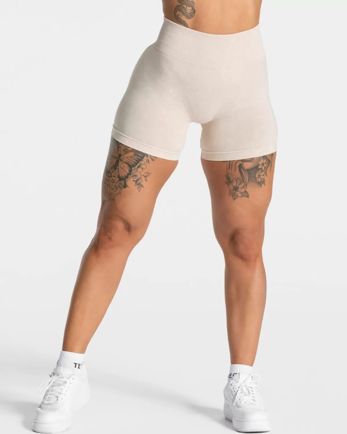 TEVEO Acid Covert Scrunch Short "Sand" Fashion