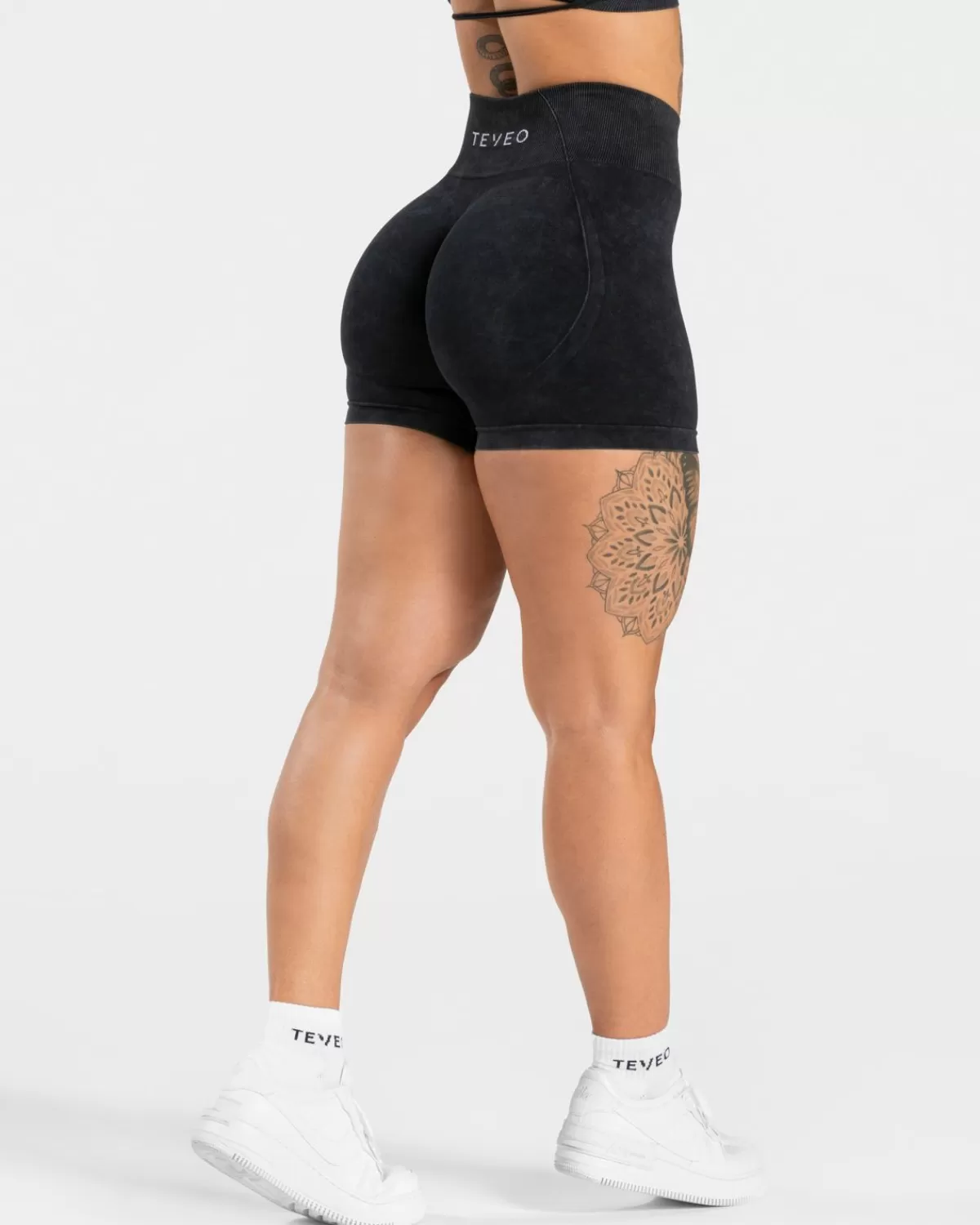 TEVEO Acid Covert Scrunch Short "Schwarz" Best