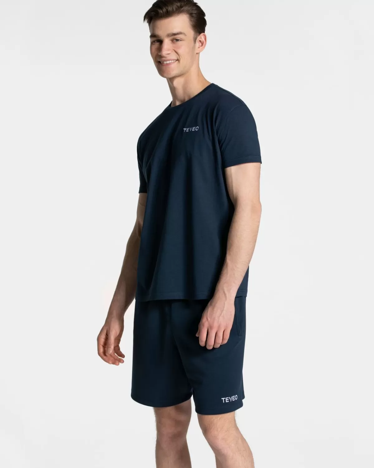 TEVEO Arrival Fitted T-Shirt "Dunkelblau" Clearance