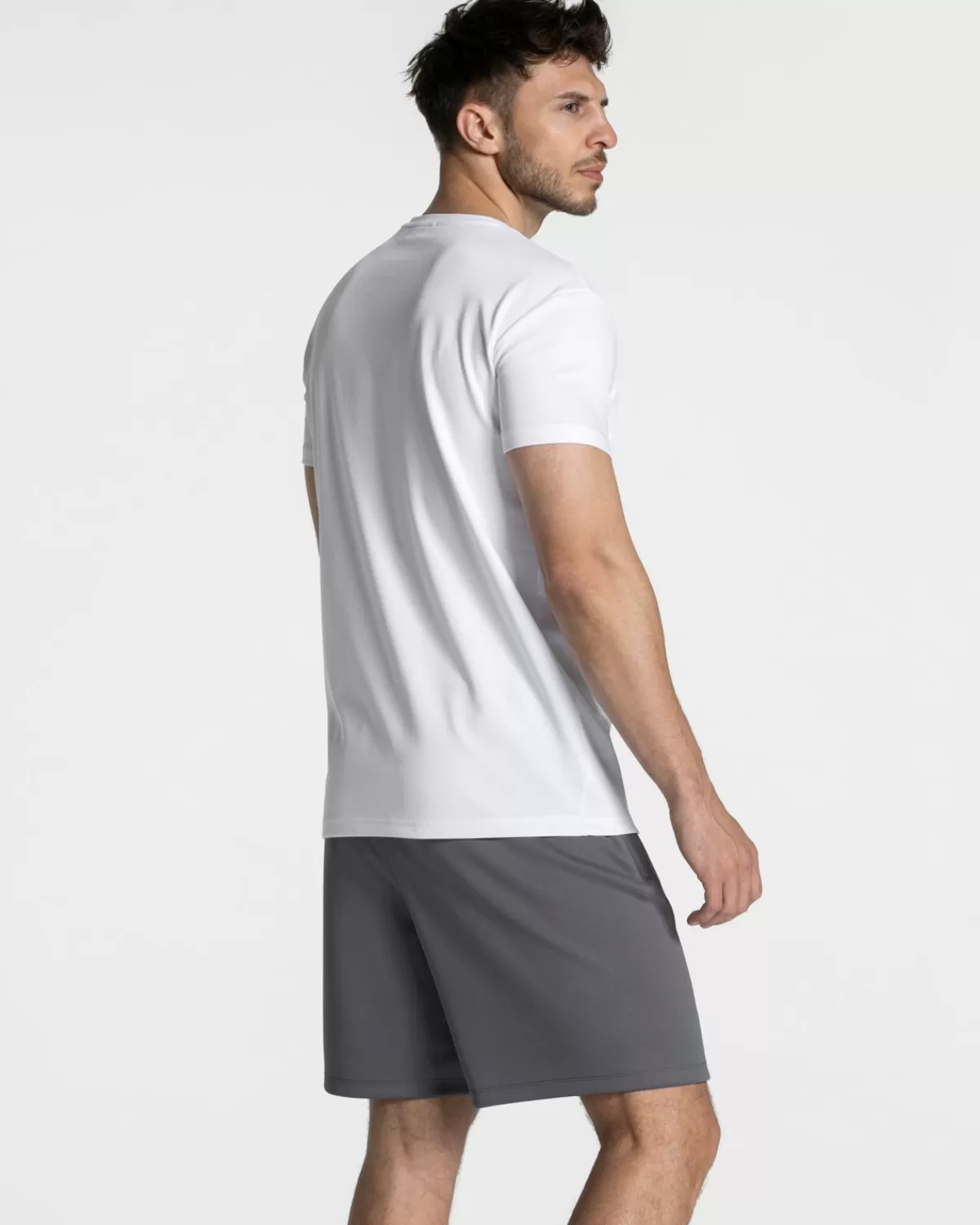 TEVEO Arrival Fitted T-Shirt "Weis" Hot
