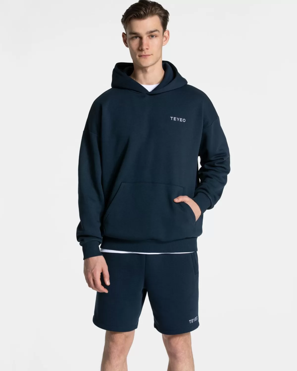 TEVEO Arrival Hoodie "Dunkelblau" Best