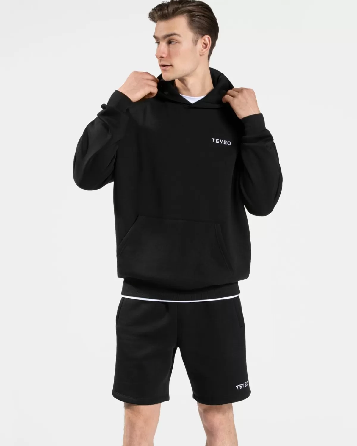 TEVEO Arrival Hoodie "Schwarz" Clearance