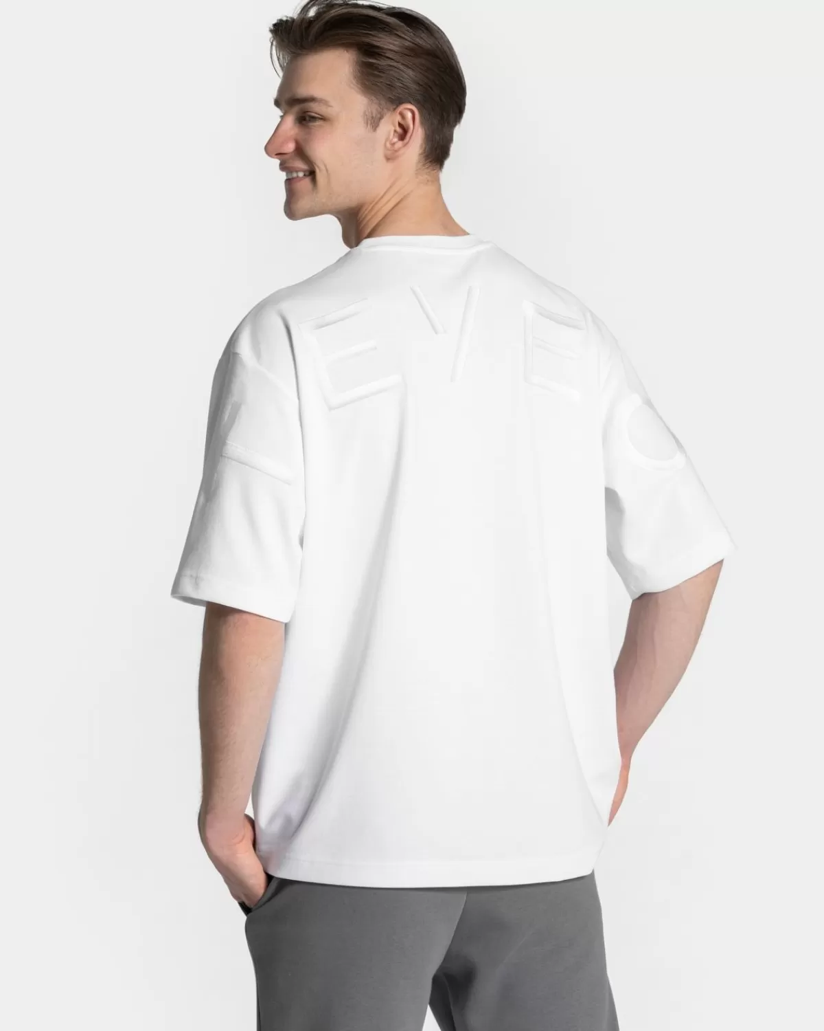 TEVEO Arrival Signature T-Shirt "Weis" Fashion