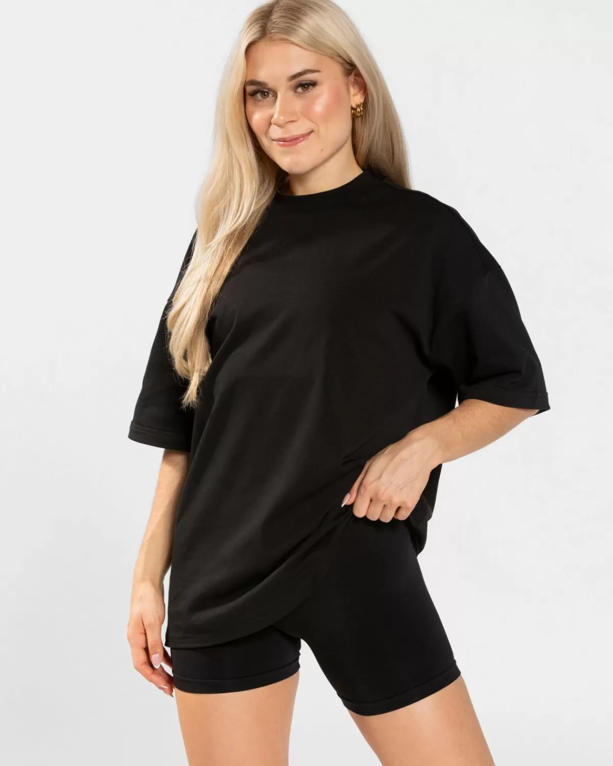 TEVEO Candy Oversized T-Shirt "Schwarz" Cheap