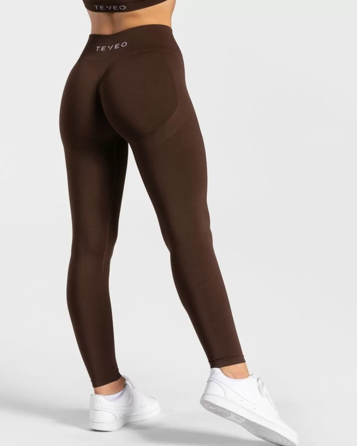 TEVEO Charming Scrunch Leggings "Braun" Store