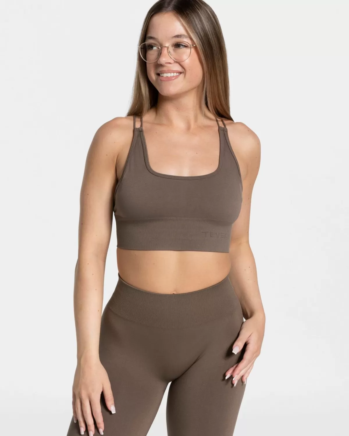 TEVEO Everyday Backless Top "Taupe" Clearance