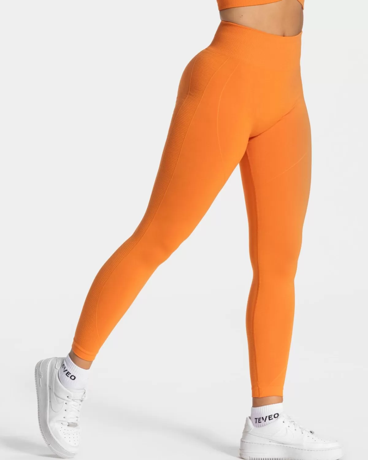 TEVEO Focus Scrunch Leggings "Orange" Clearance