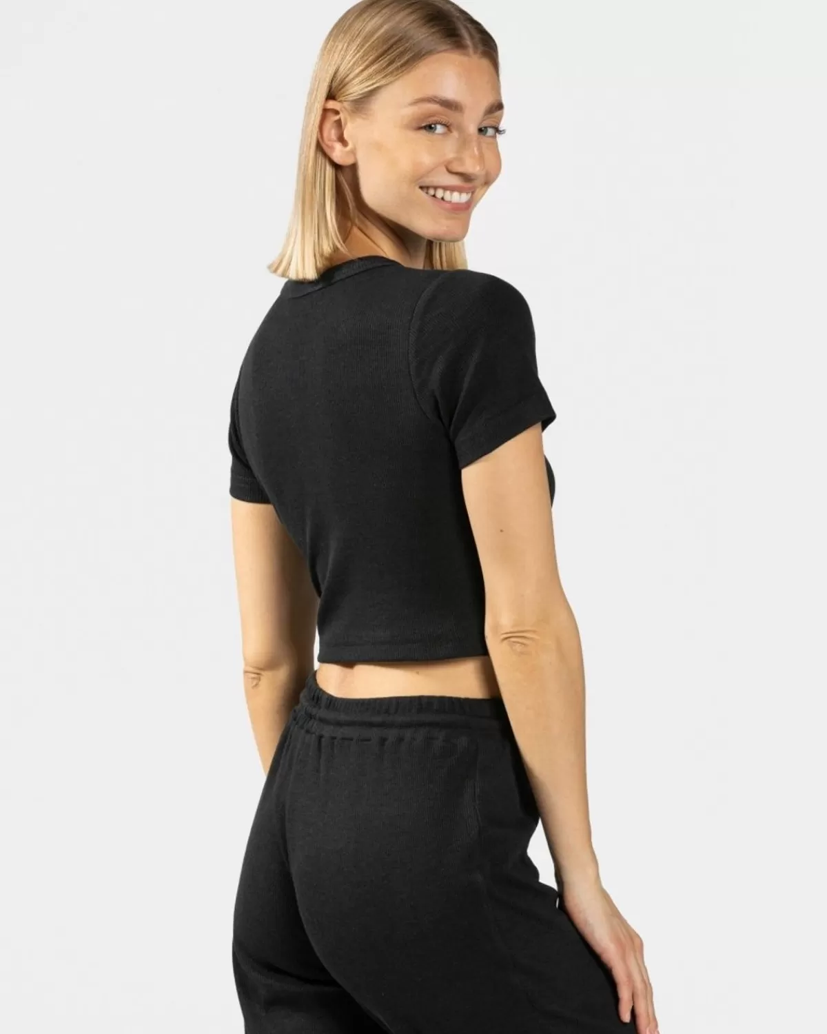 TEVEO Lounge T-Shirt "Schwarz" Outlet