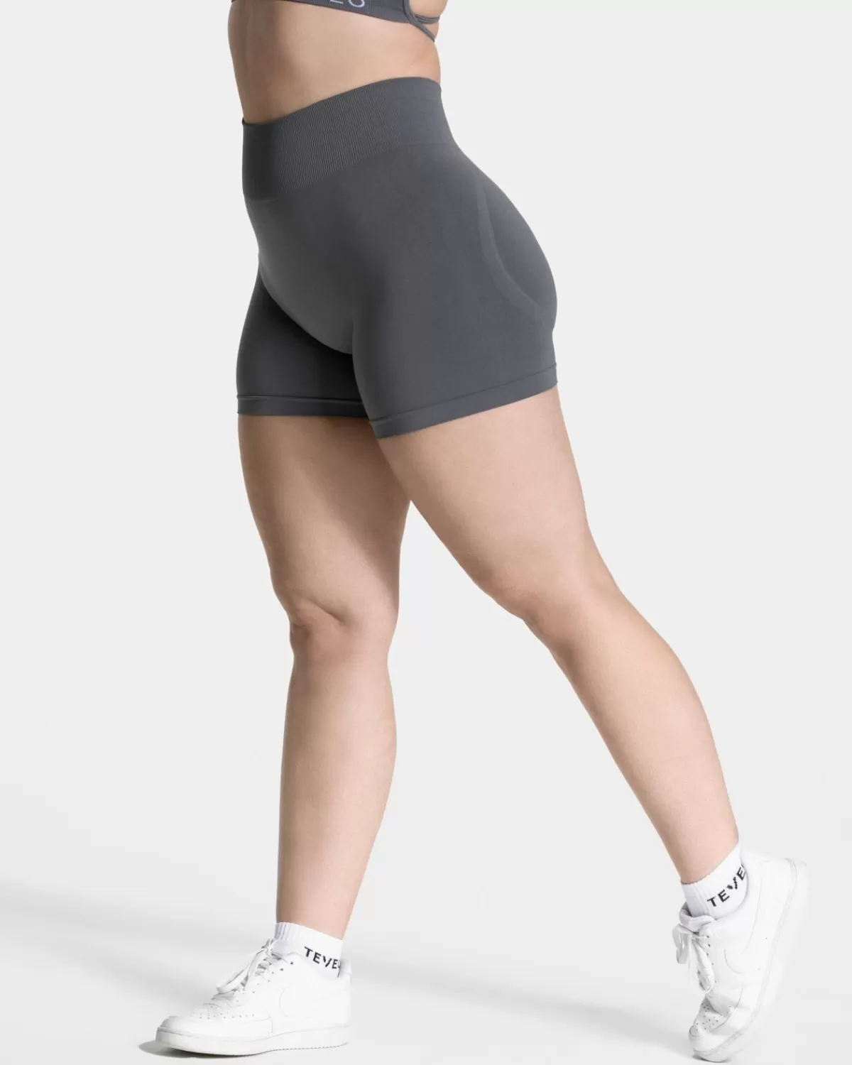 TEVEO Pure Covert Scrunch Short "Graphit" Store