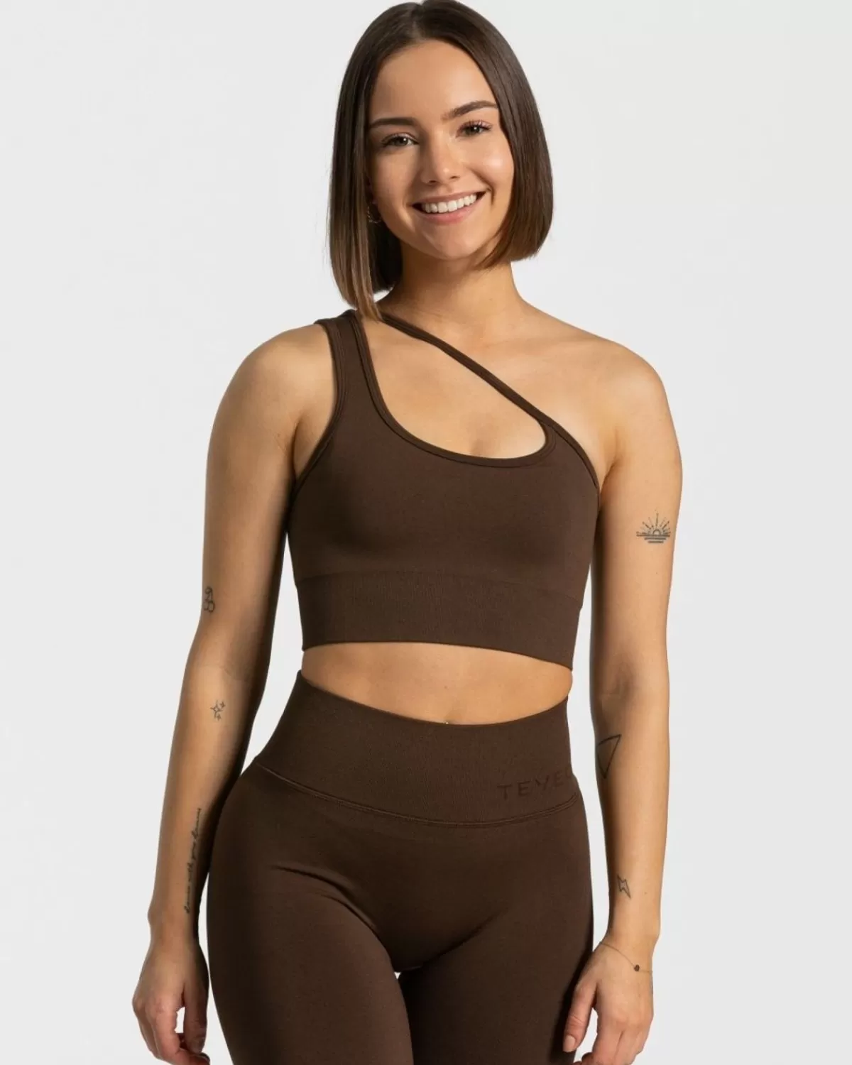 TEVEO Sassy One Shoulder Bh "Braun" Best