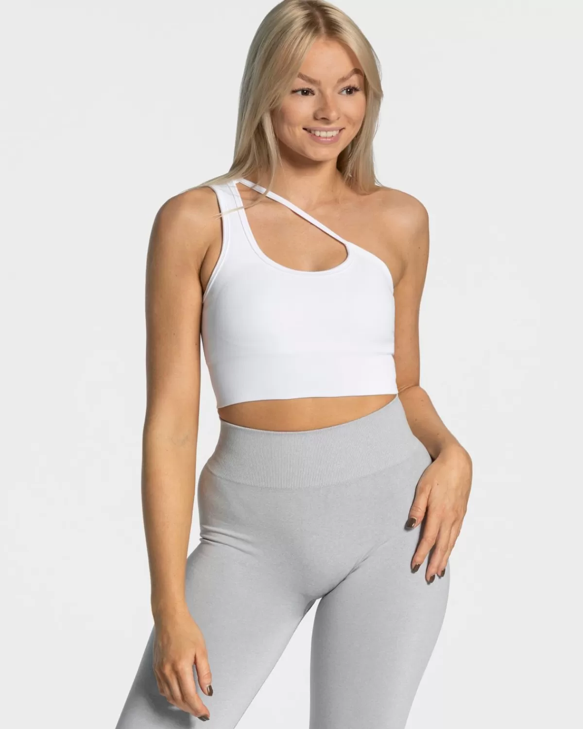 TEVEO Sassy One Shoulder Bh "Weis" Outlet