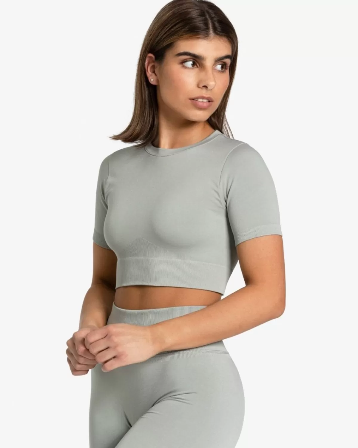 TEVEO Sensation Crop Top "Grau" Shop