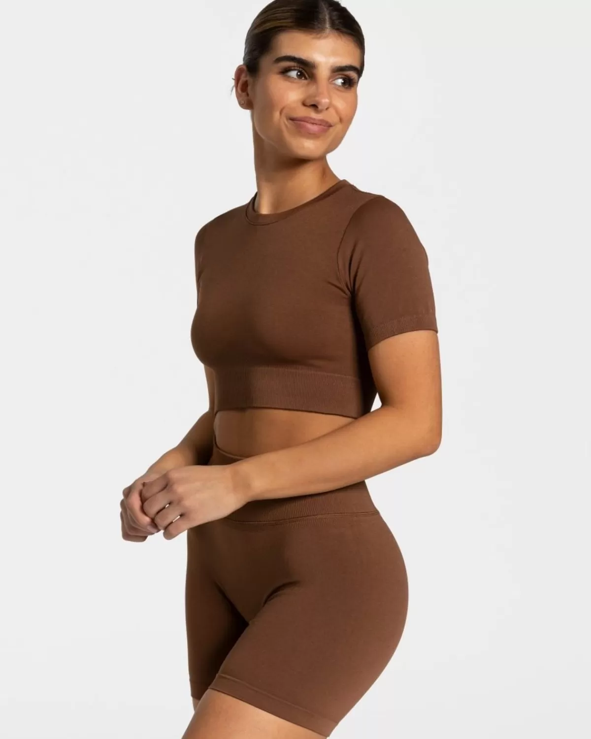 TEVEO Sensation Crop Top "Karamell" Hot