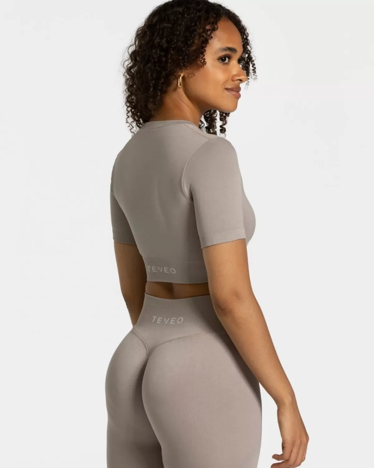 TEVEO Sensation Crop Top "Stone" Discount
