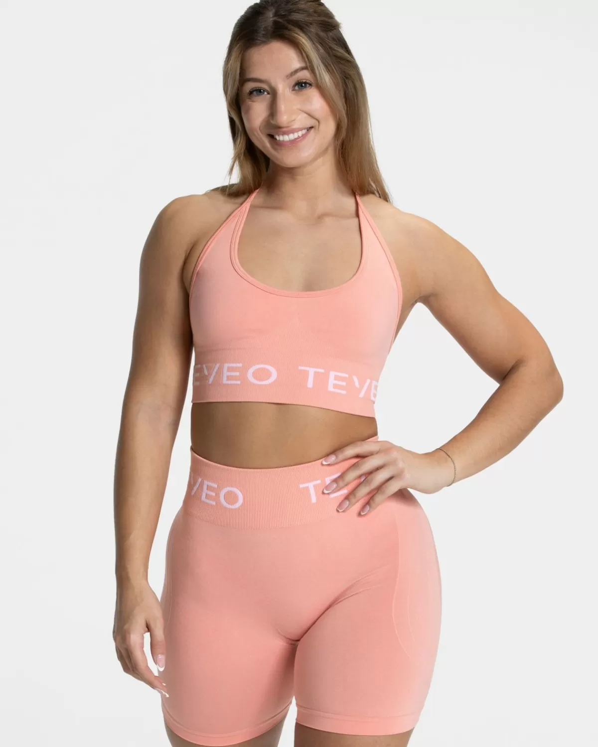 TEVEO Signature Neckholder Bh "Peach" Flash Sale