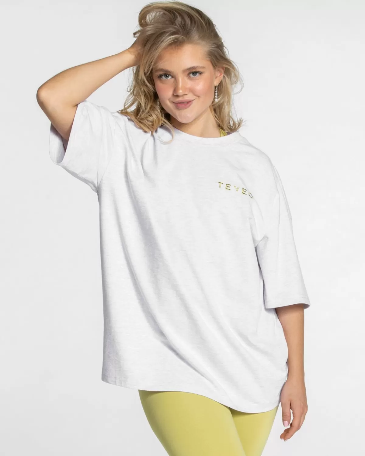 TEVEO Signature Oversized T-Shirt "Lime" Clearance