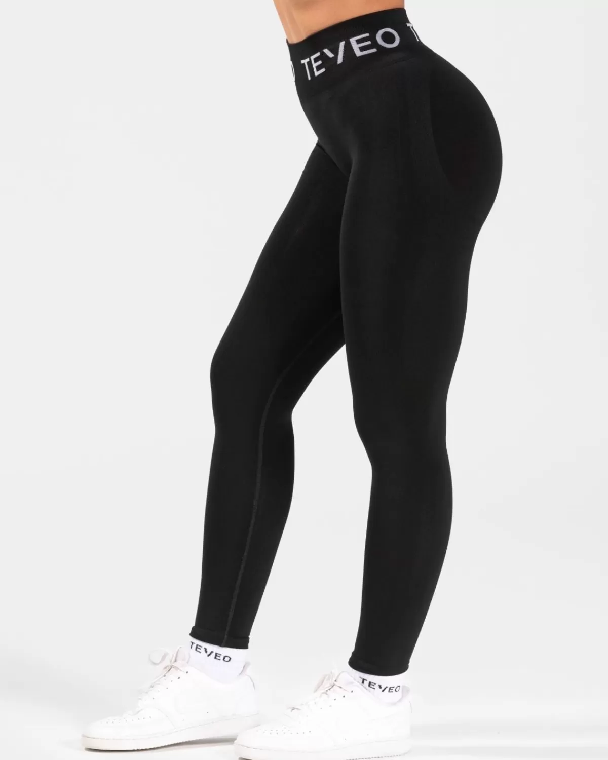 TEVEO Signature Scrunch Leggings "Schwarz" Sale