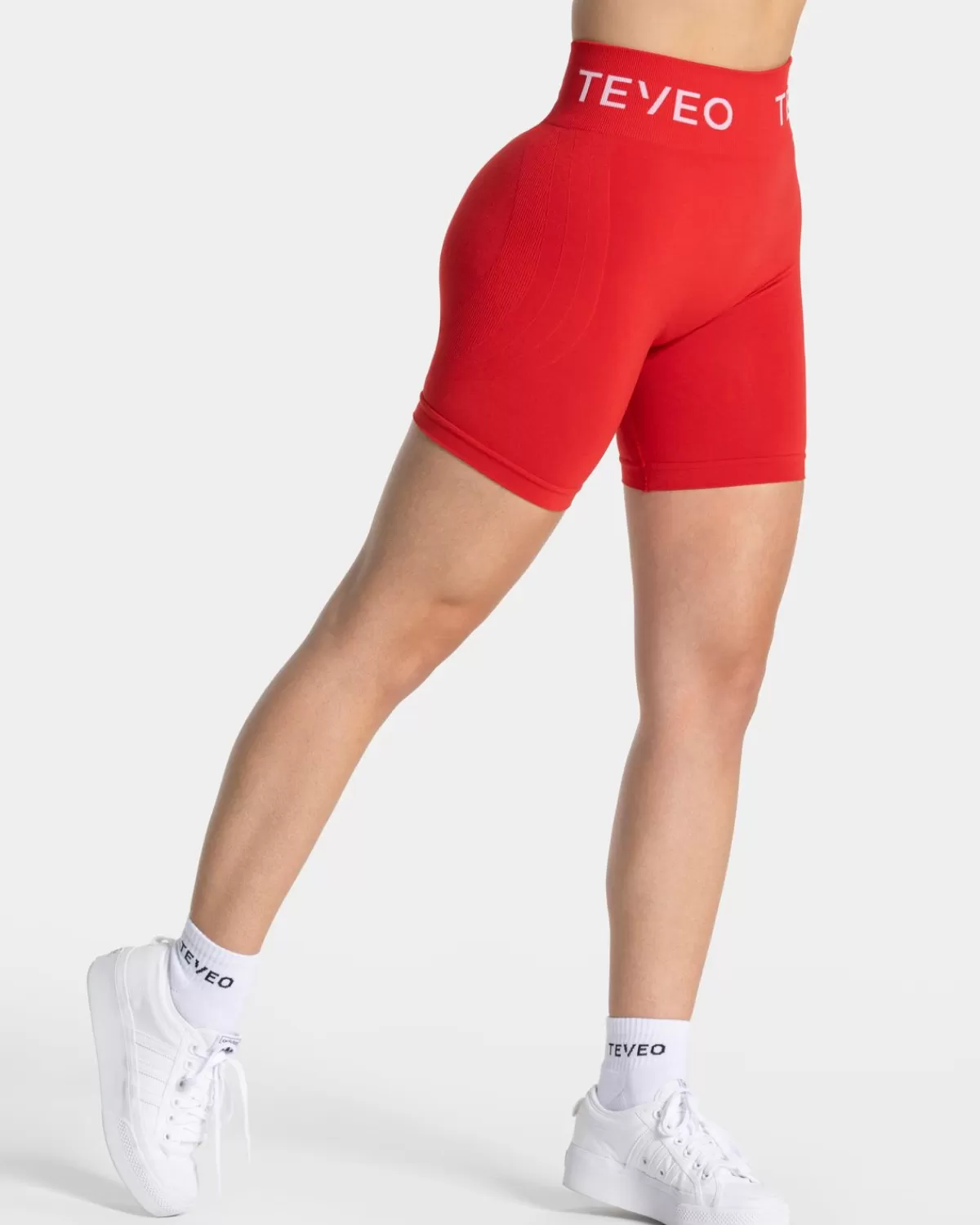 TEVEO Signature Scrunch Short "Rot" Best
