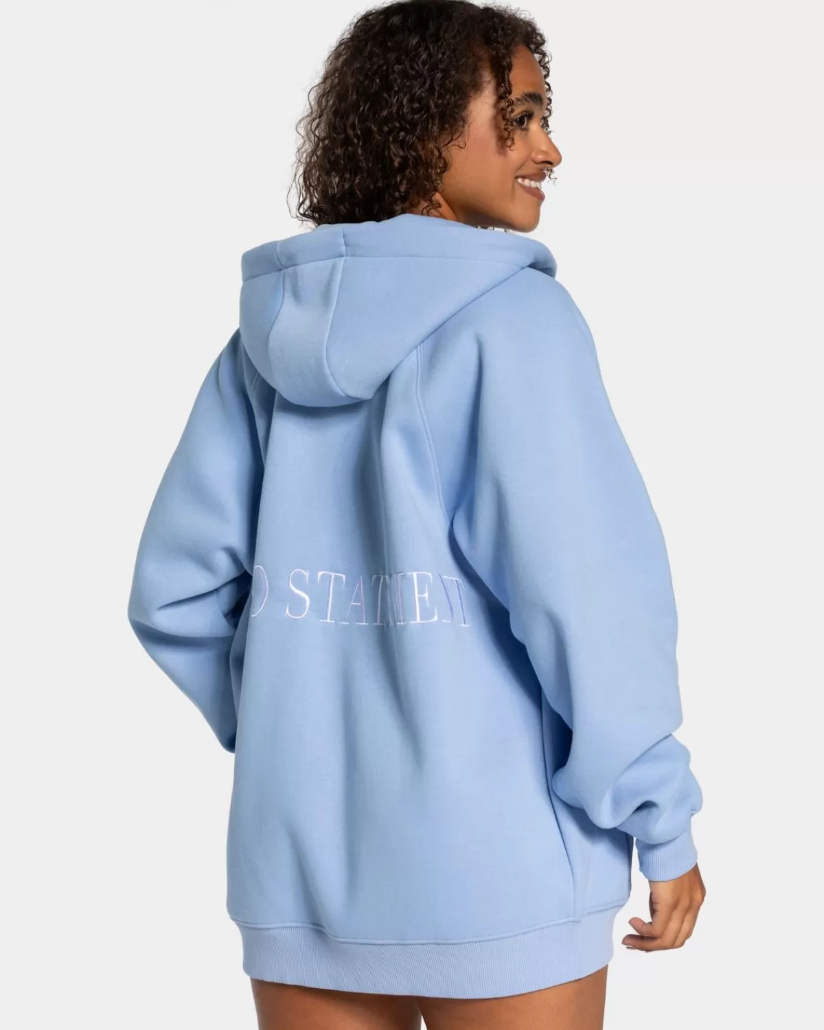 TEVEO Statement Oversized Jacke "Blau" Cheap