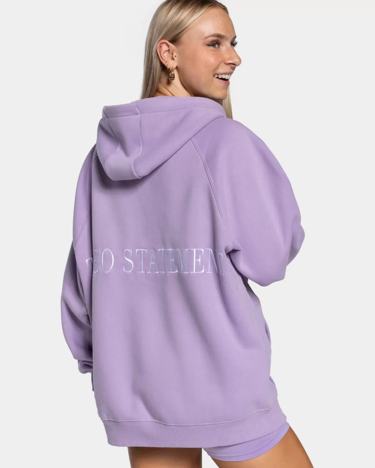 TEVEO Statement Oversized Jacke "Flieder" Clearance