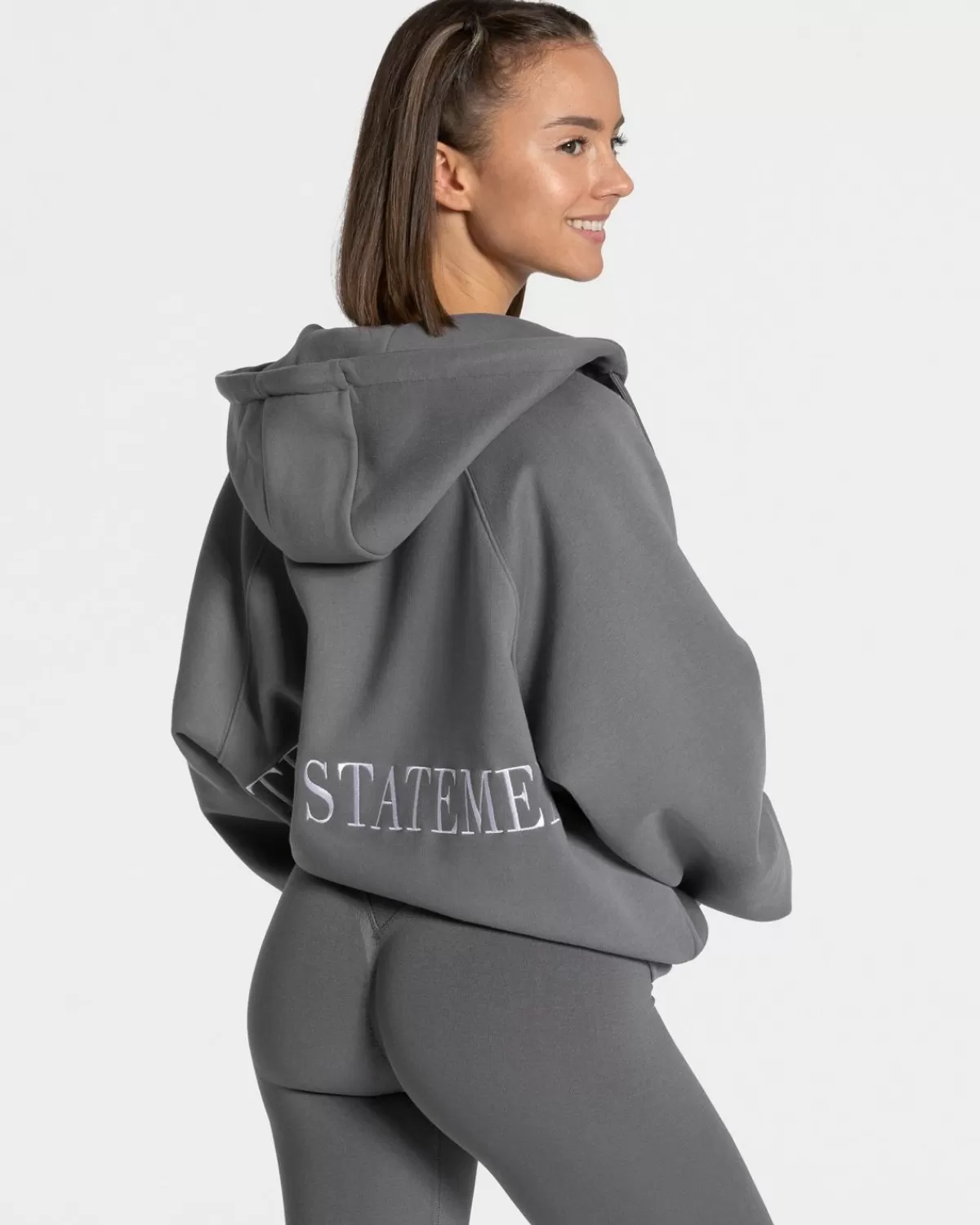 TEVEO Statement Oversized Jacke "Graphit" Hot