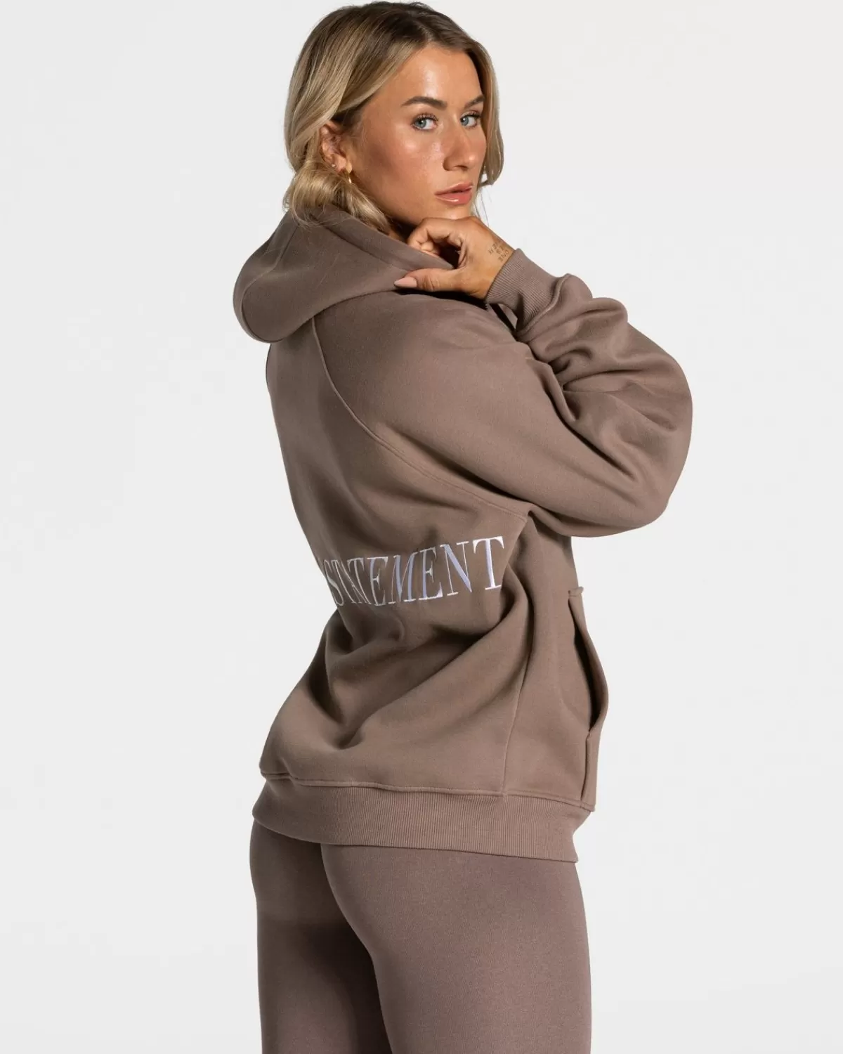 TEVEO Statement Oversized Jacke "Mokka" Best