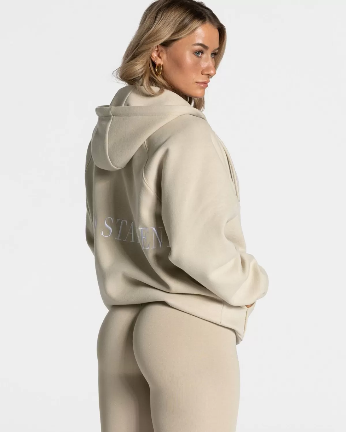 TEVEO Statement Oversized Jacke "Sand" Fashion