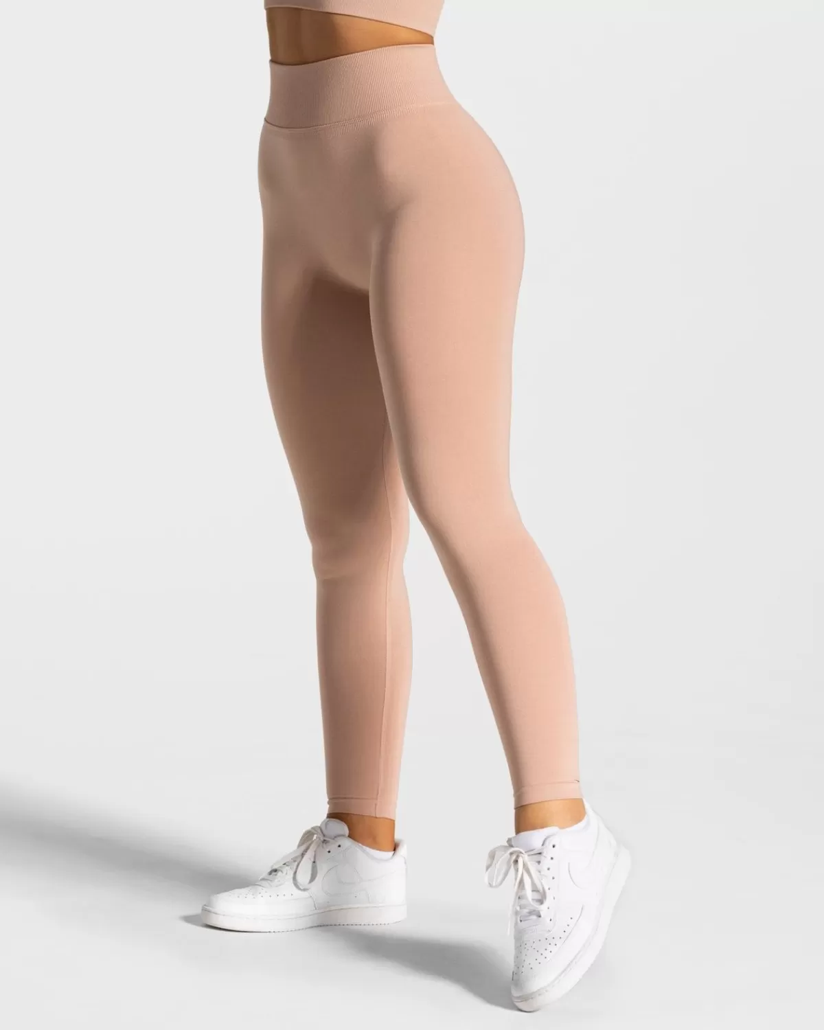 TEVEO Statement Scrunch Leggings "Altrosa" Store