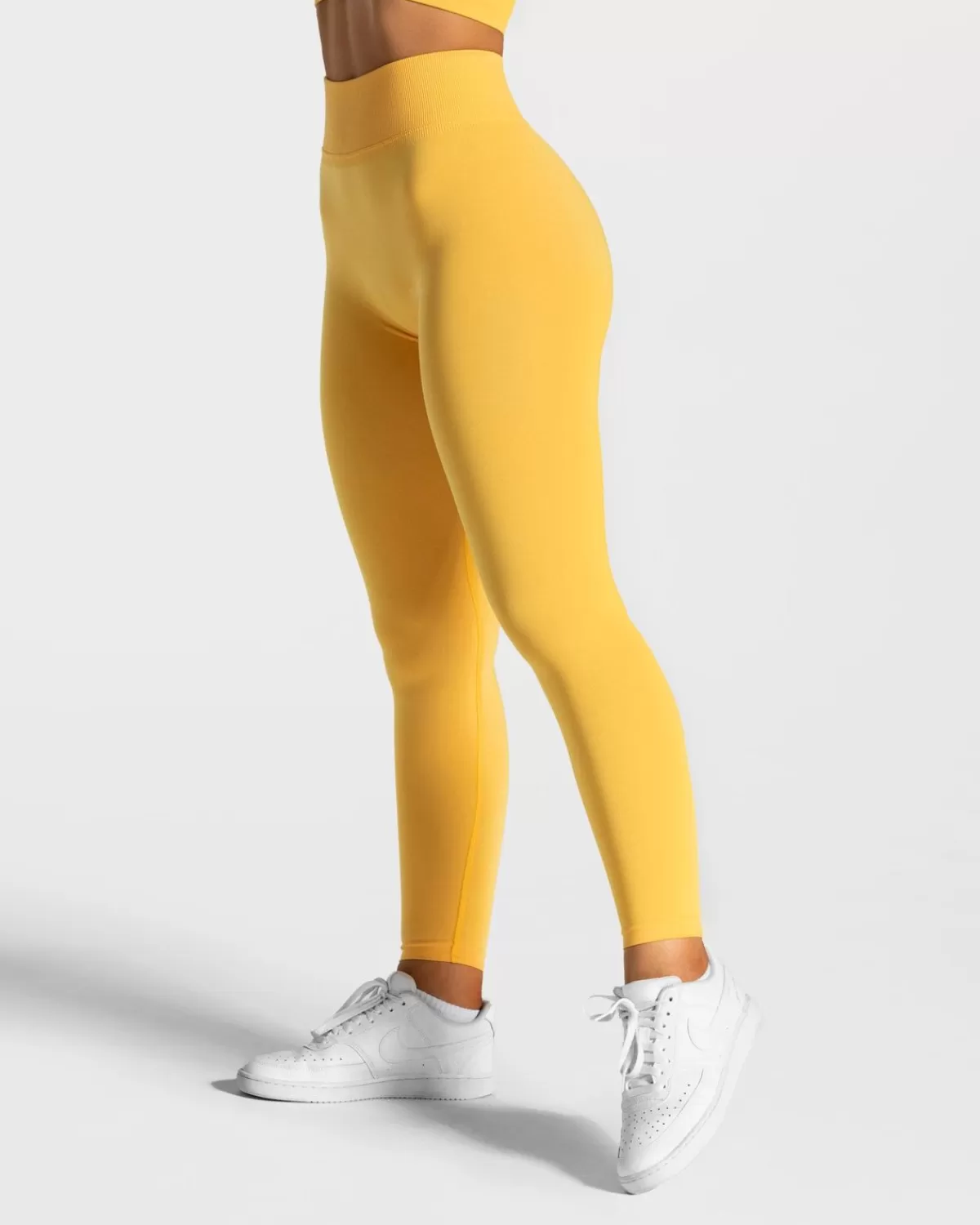 TEVEO Statement Scrunch Leggings "Gelb" Discount