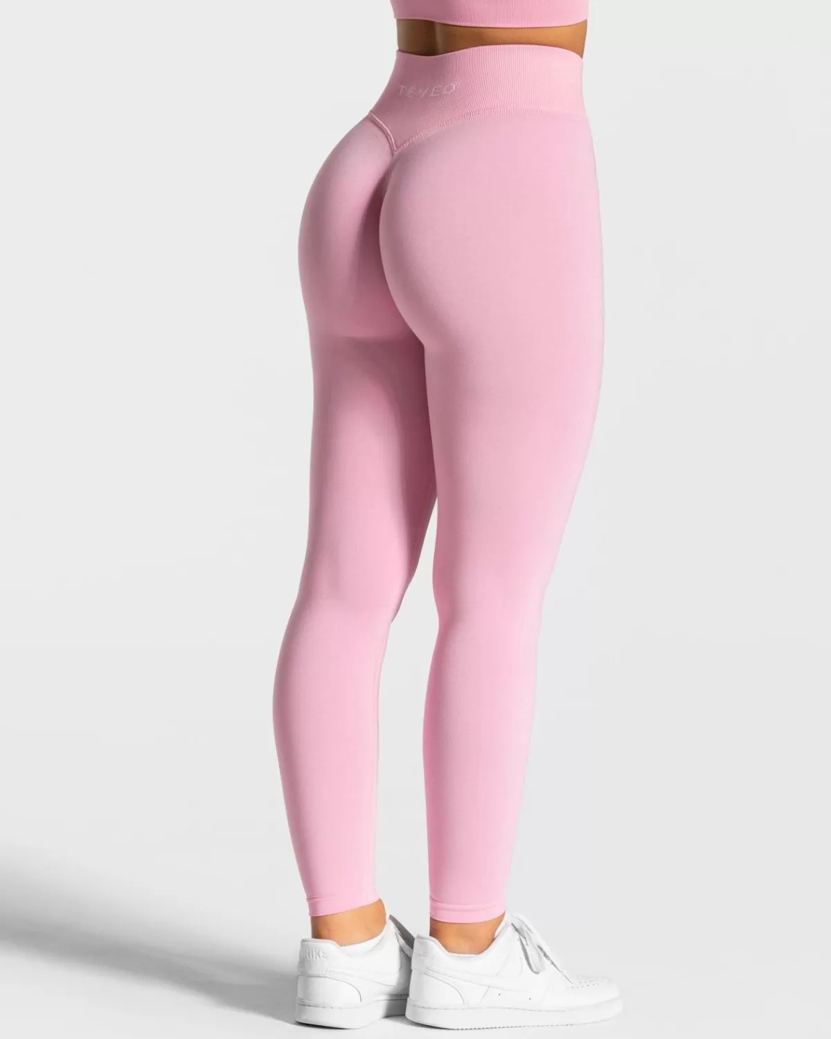 TEVEO Statement Scrunch Leggings "Pink" Discount
