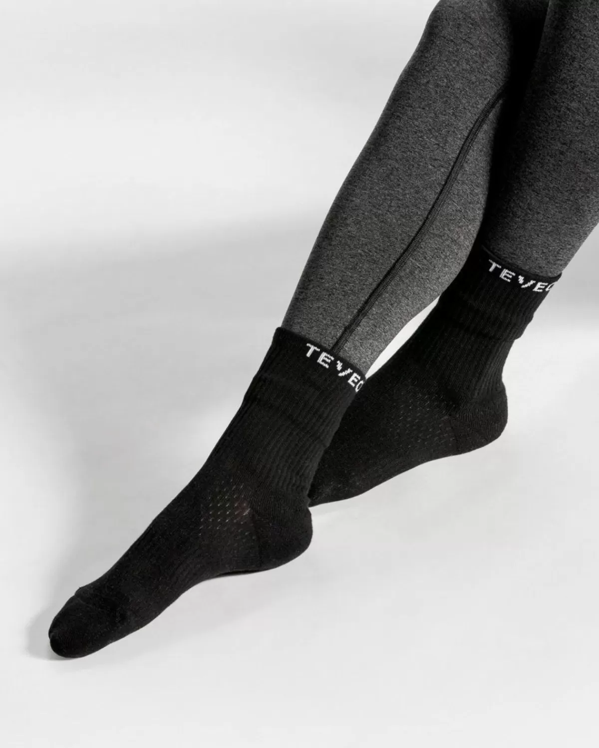 TEVEO Air Socken (2Er) "Schwarz" Hot