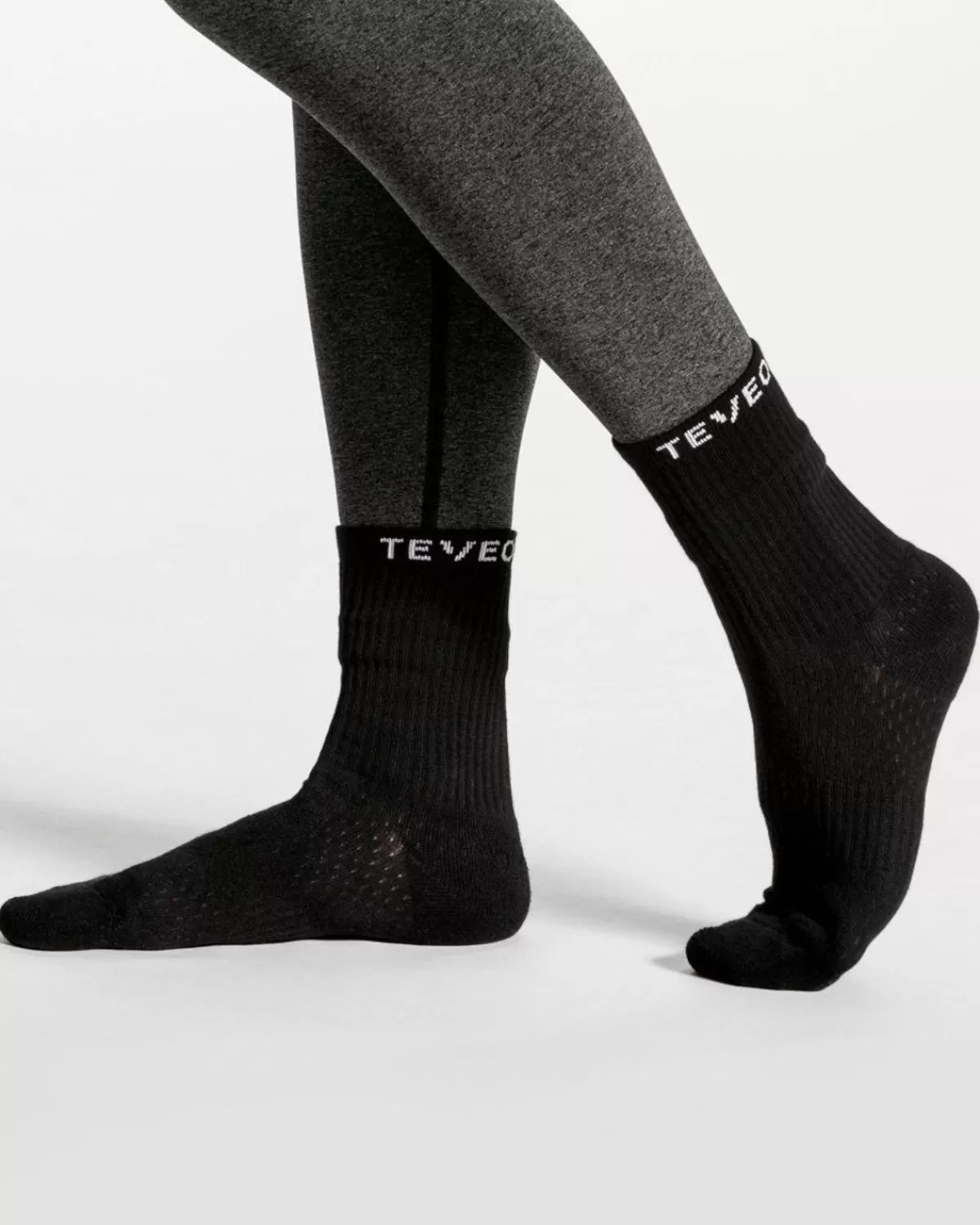 TEVEO Air Socken (2Er) "Schwarz" Hot