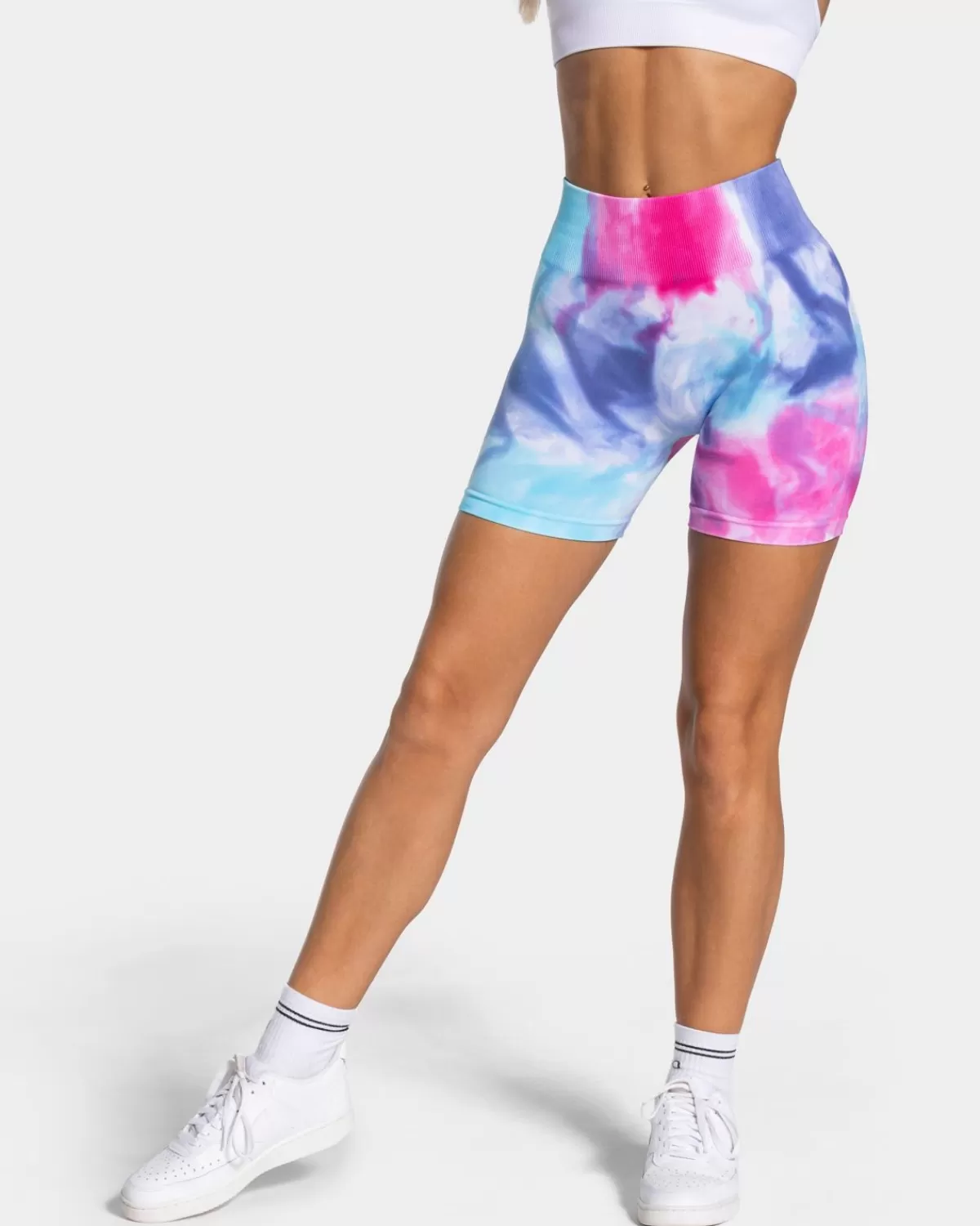 TEVEO Tie Dye Scrunch Short "Cold" Store