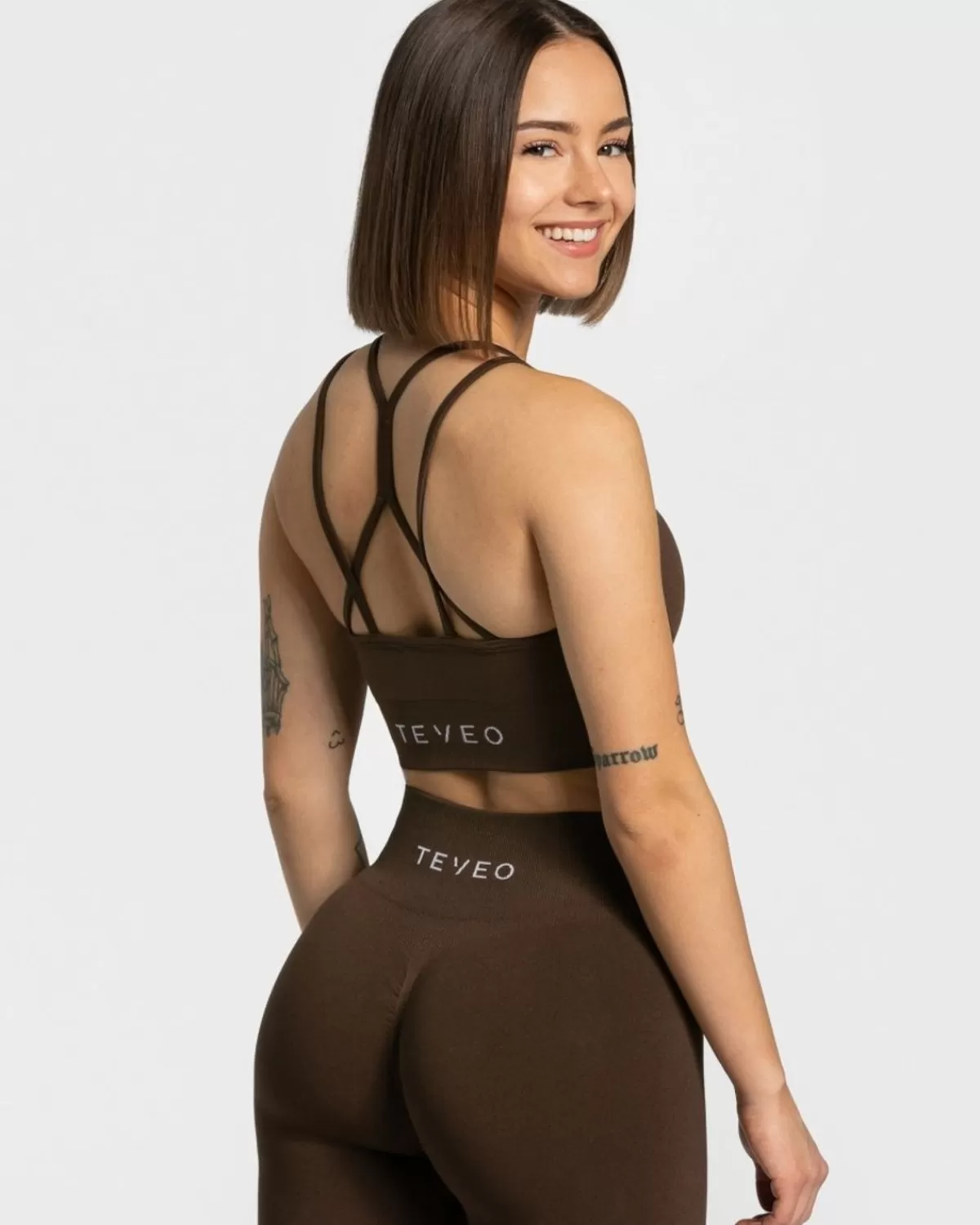 TEVEO Timeless Scrunch Bh "Dunkelbraun" Fashion