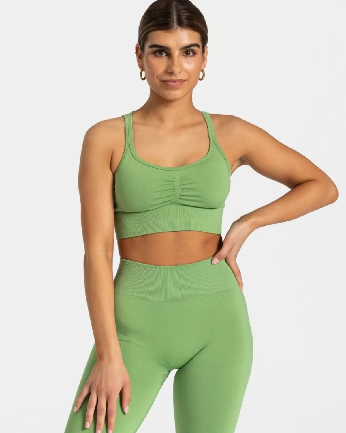 TEVEO Timeless Scrunch Bh "Olive" Cheap