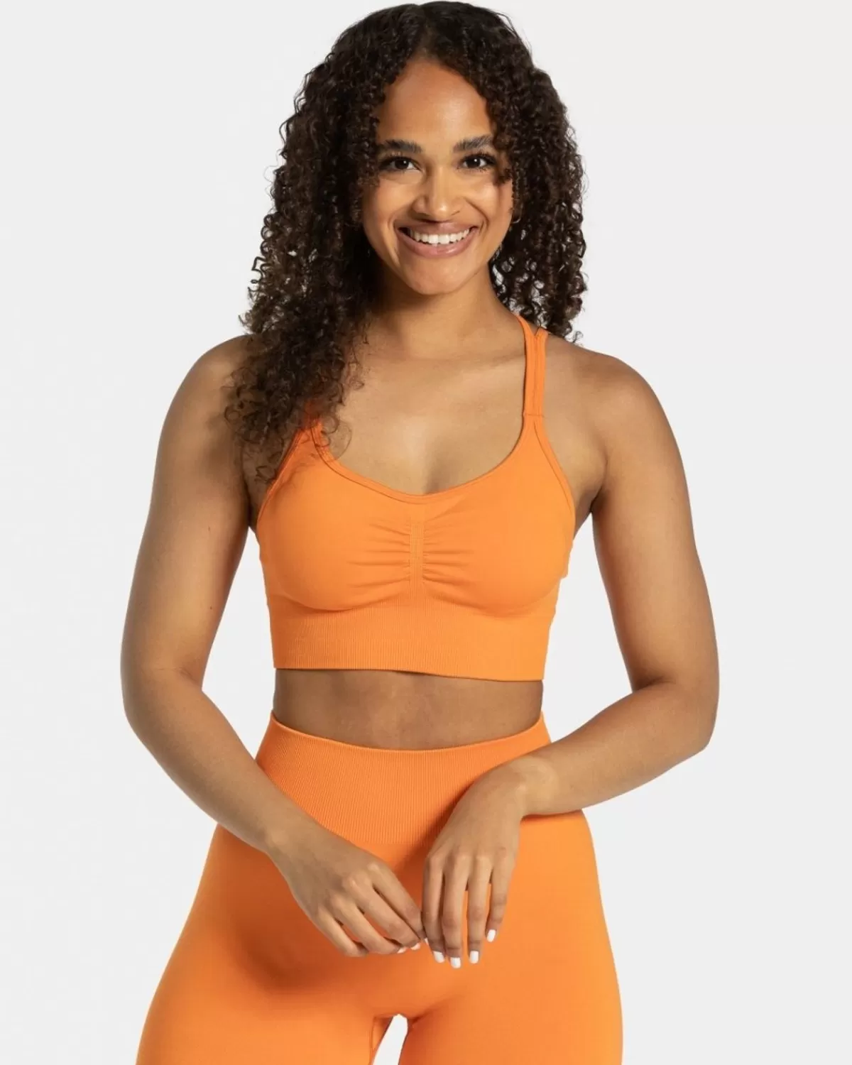 TEVEO Timeless Scrunch Bh "Orange" Online
