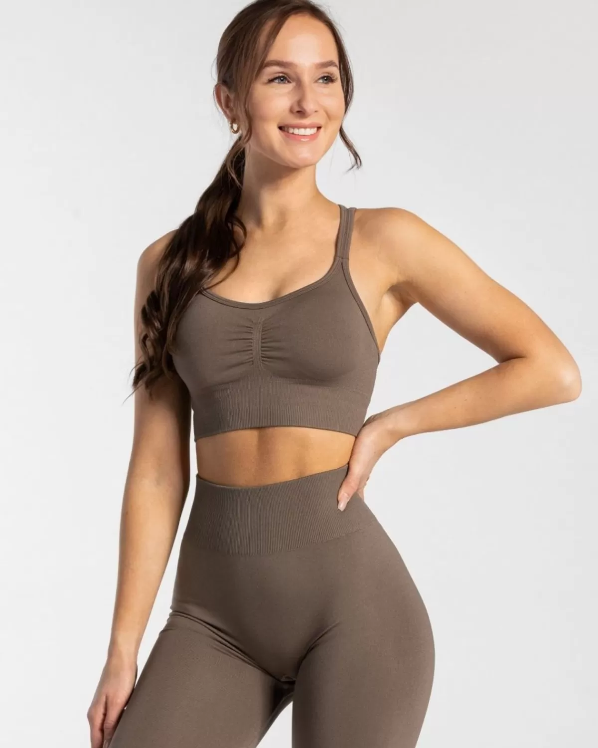 TEVEO Timeless Scrunch Bh "Taupe" Store
