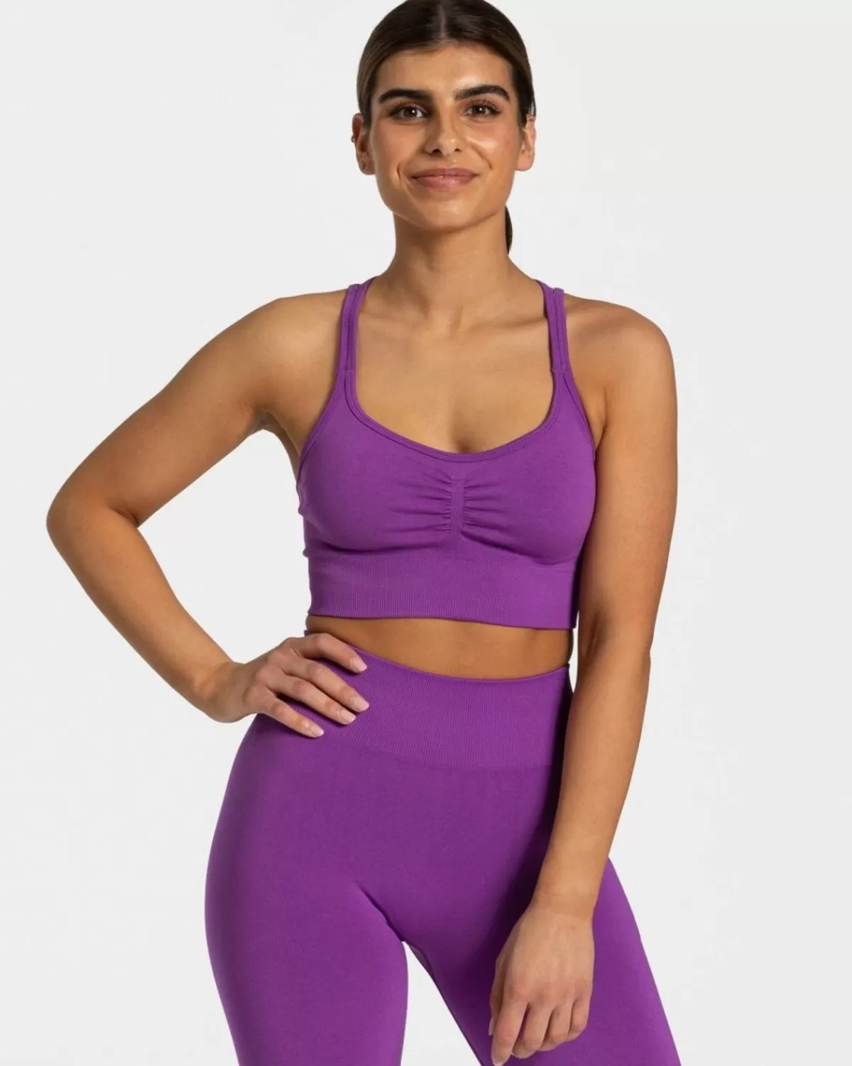 TEVEO Timeless Scrunch Bh "Violett" Best Sale