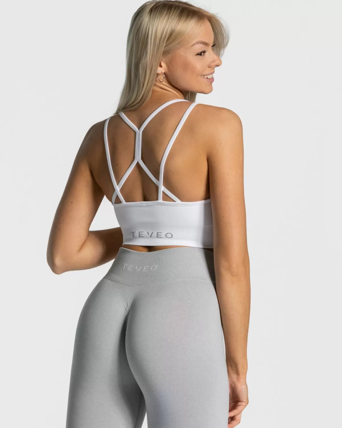TEVEO Timeless Scrunch Bh "Weis" Discount