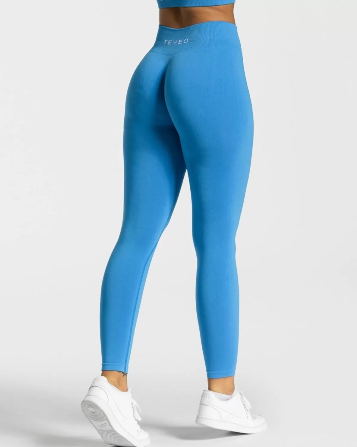 TEVEO Timeless Scrunch Leggings "Sommerblau" Shop