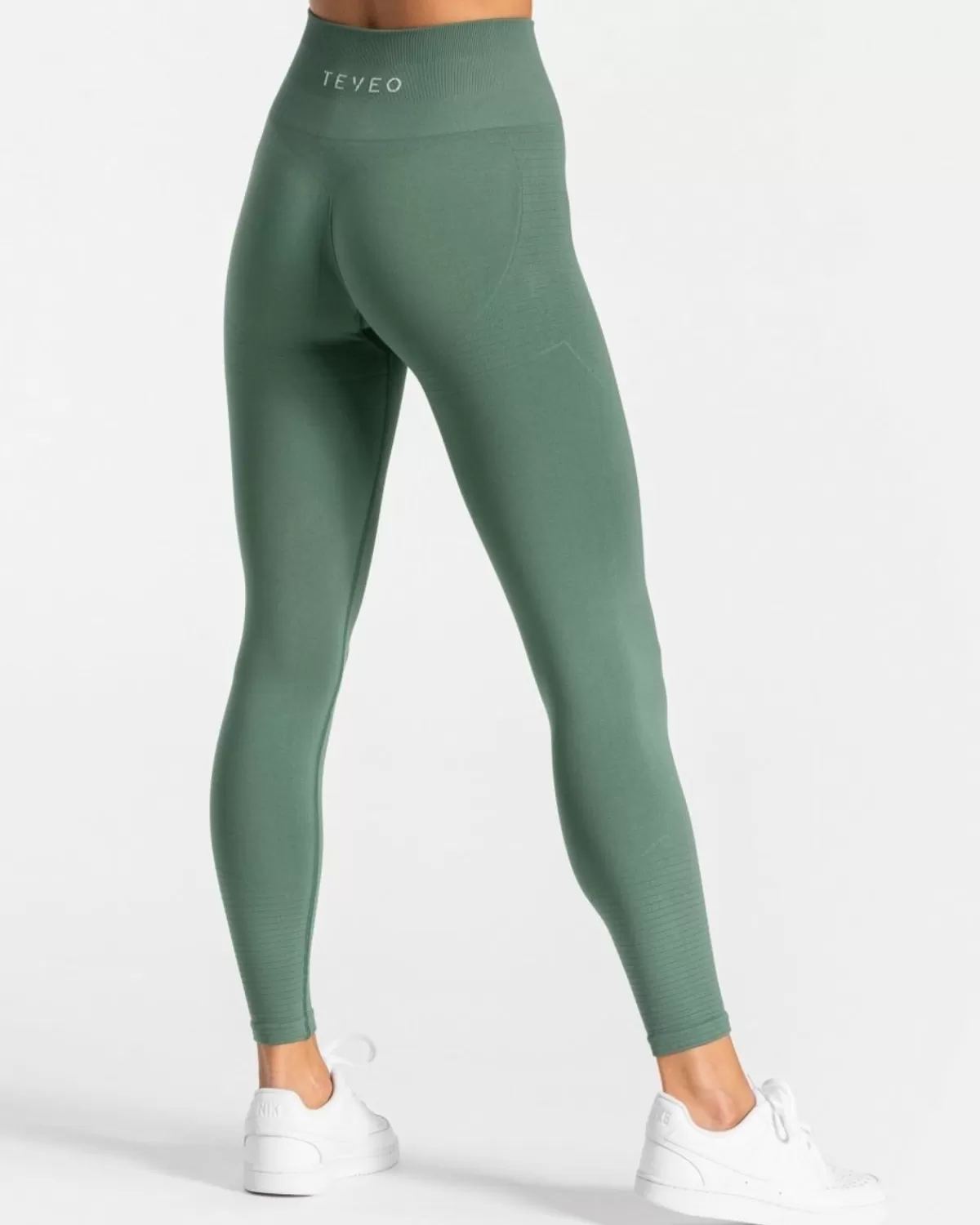 TEVEO True Leggings "Dunkelgrun" Best Sale